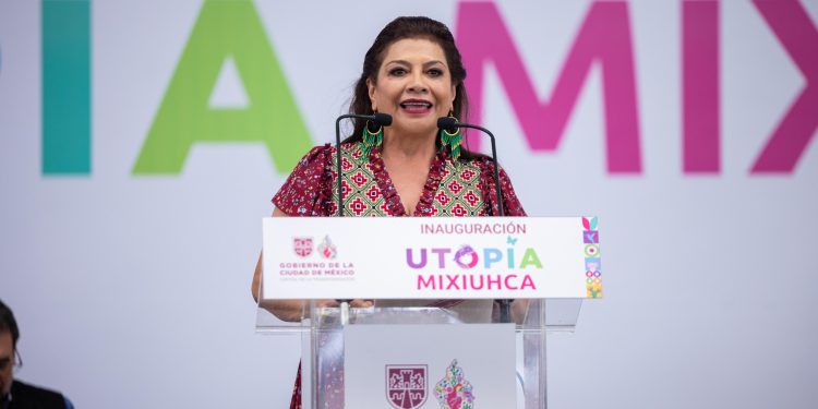 Inaugura Clara Brugada Utopía Mixiuhca, primera del gobierno de la capital. Una nueva forma de repensar y hacer ciudad y combatir desigualdades, aseguró
