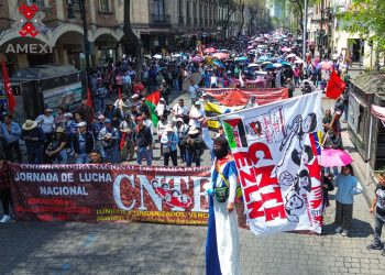 CNTE levanta paro de 72 horas en CDMX sin acuerdos y advierte nuevas protestas rumbo al Mundial 2026