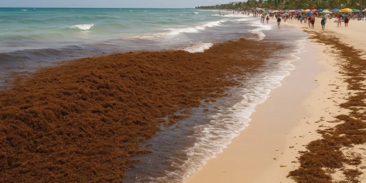 Quintana Roo refuerza estrategia contra el sargazo y analiza barrera en Playa Corales