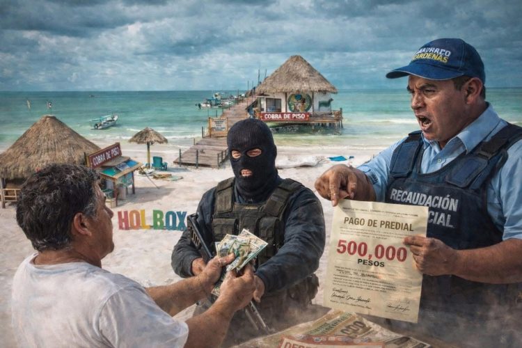 Nuevamente fuerzas Federales toman control de #Holbox, la entrega de Nivardo Mena al crimen es evidente para el #GobiernodeMexico