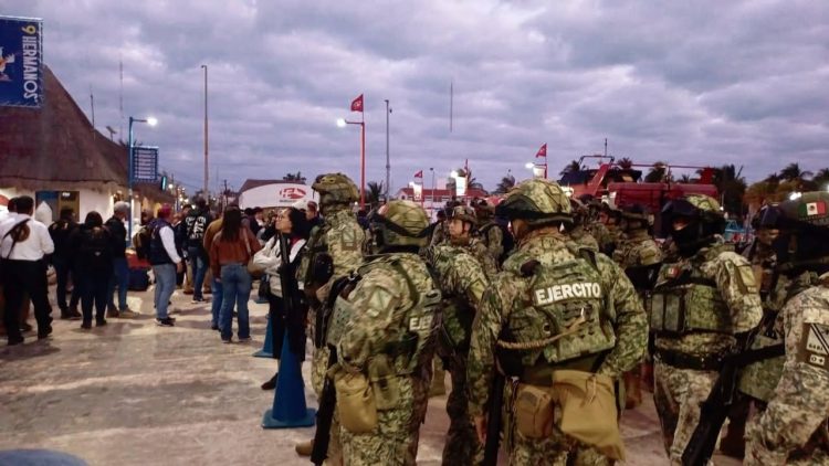 Nuevamente fuerzas Federales toman control de #Holbox, la entrega de Nivardo Mena al crimen es evidente para el #GobiernodeMexico