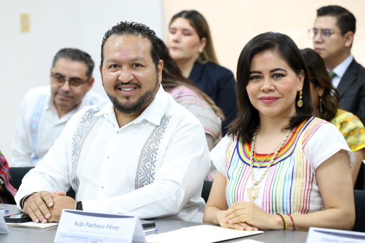 Magistrado Presidente del TEQROO firma convenio con el Presidente del TEPJF para la implementación del MASC