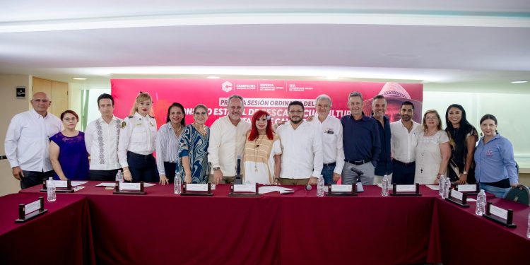 Encabezó La Gobernadora, Layda Sansores San Román, La Primera Sesión Ordinaria Del Consejo Estatal De Pesca Y Acuacultura 2026