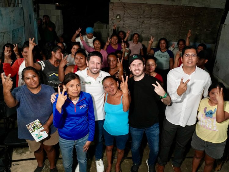 Renan Sánchez activa la “MAFIA VERDE” de #PlayadelCarmen, con Fernando Muñoz y Anaiza Quian
