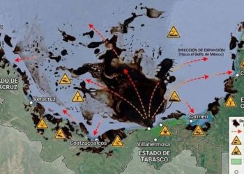 Greenpeace advierte crisis ambiental por derrame de crudo en el Golfo de México