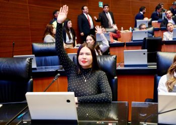 Respalda Anahí González histórico Plan B electoral de la presidenta Claudia Sheinbaum aprobado en el Senado