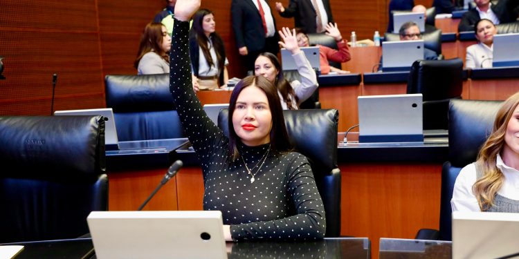 Respalda Anahí González histórico Plan B electoral de la presidenta Claudia Sheinbaum aprobado en el Senado
