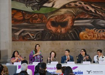 SCJN y Secretaría de las Mujeres firman convenio para fortalecer justicia con perspectiva de género