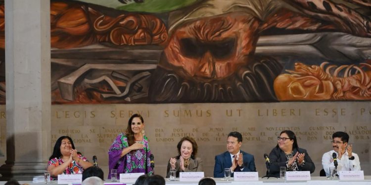 SCJN y Secretaría de las Mujeres firman convenio para fortalecer justicia con perspectiva de género