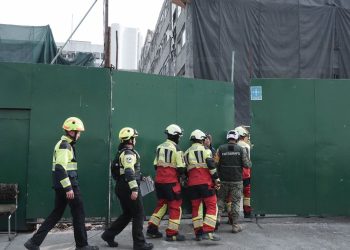 Confirman hallazgo del tercer trabajador fallecido tras colapso de edificio en San Antonio Abad