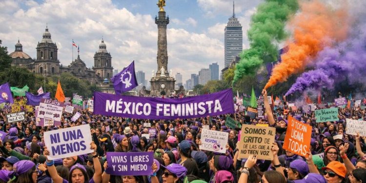 ¿Qué significan los colores de la marcha del 8M?