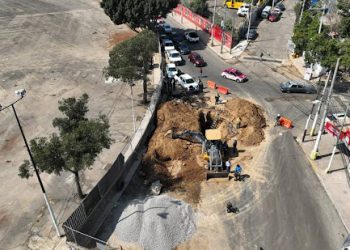 SEGIAGUA concluyó la sustitución de la red de drenaje en circuito Estadio Azteca