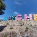 Rehabilitan letras monumentales del mirador Benito Juárez en Campeche