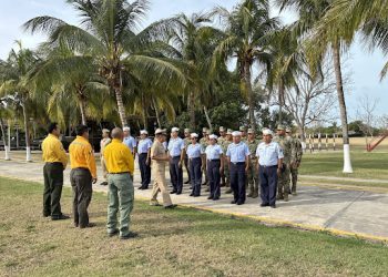 Marina y CONAFOR refuerzan acciones contra incendios forestales en Campeche