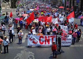 CNTE anuncia paro nacional de 72 horas y movilización en la Ciudad de México