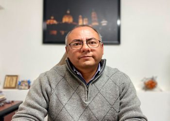Vandalizan fuente en Presidencia de Celaya; alcalde señala posible trasfondo político
