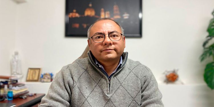 Vandalizan fuente en Presidencia de Celaya; alcalde señala posible trasfondo político