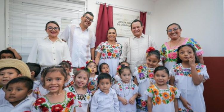 Impulsan educación y desarrollo rural en Ticul con nuevas obras