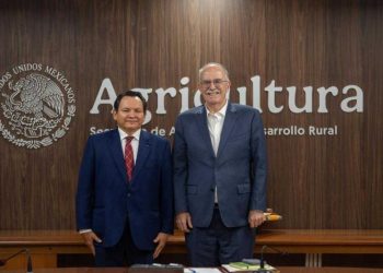 Acuerdan Gobierno de Yucatán y Sader fortalecer acciones para el campo