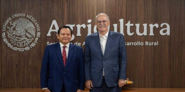 Acuerdan Gobierno de Yucatán y Sader fortalecer acciones para el campo