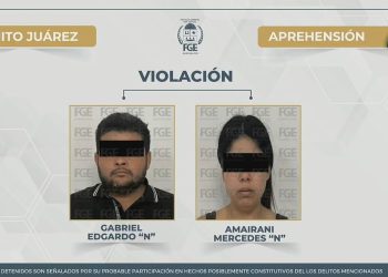 Detienen a pareja por presunto abuso contra su hijo en Cancún