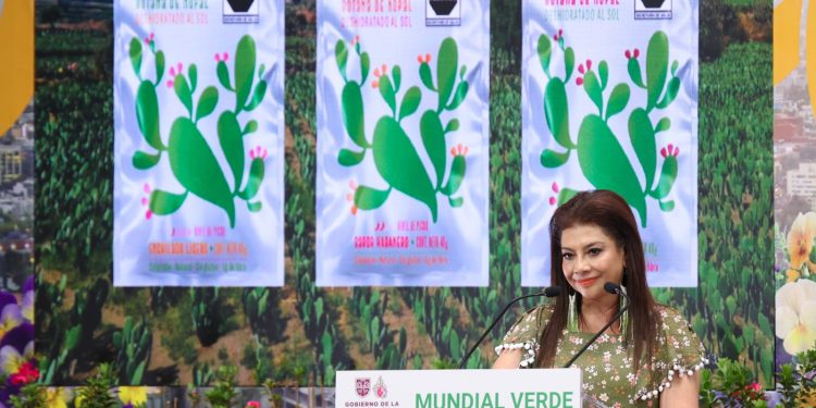 Anuncia Clara Brugada 10 ejes para consolidar un Mundial Verde con una visión Medioambiental en la Ciudad de México. Llama a la Ciudadanía a una Responsabilidad Colectiva