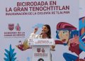 Inaugura Clara Brugada Ciclovía La Gran Tenochtitlán; Calzada de Tlalpan se transforma en la primera vía multimodal de la capital. Usar bicicleta en la ciudad es un acto revolucionario, afirma