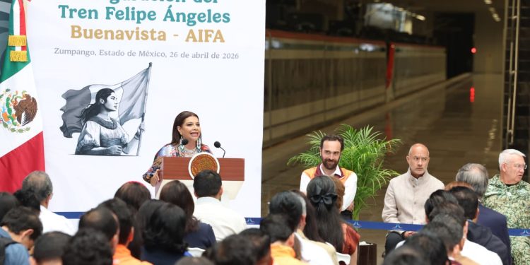 Con la operación del Tren Suburbano Felipe Ángeles se consolida un modelo de movilidad integrada en la Zona Metropolitana del Valle de México: Clara Brugada Molina