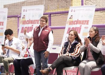Secretarías de Salud de la Ciudad de México y Estado de México, se unen en vacunación contra el sarampión en la zona limítrofe de la GAM y Tlalnepantla