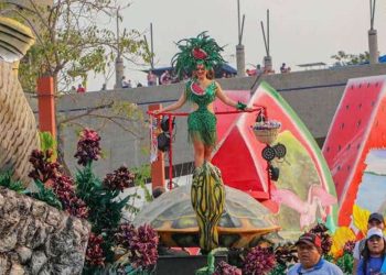 Listo operativo de seguridad para desfile de carros alegóricos en Tabasco