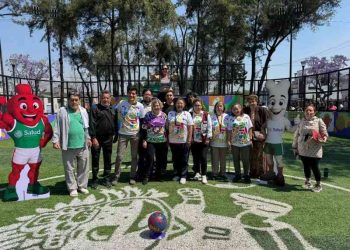 La Secretaría de Salud Pública de la Ciudad de México entrega tres canchas en el marco del Mundial 2026