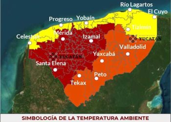Procivy alerta por aumento gradual de temperaturas en Yucatán