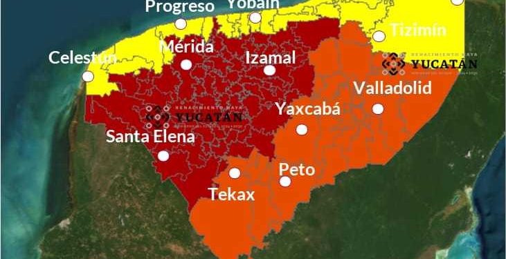 Procivy alerta por aumento gradual de temperaturas en Yucatán
