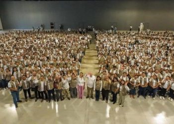 Ariadna Montiel reconoce labor de Servidores de la Nación en la Península de Yucatán