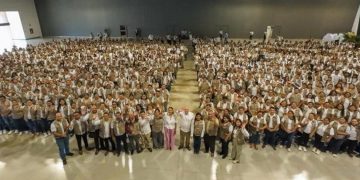 Ariadna Montiel reconoce labor de Servidores de la Nación en la Península de Yucatán