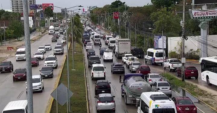 Congestión vial en Cancún genera pérdidas millonarias; SIMO, clave para la solución