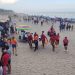 Rescatan a cuatro personas en playa de Paraíso