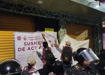 Operativo «La noche es de todos» recorre cinco alcaldías y suspende 10 establecimientos en la capital
