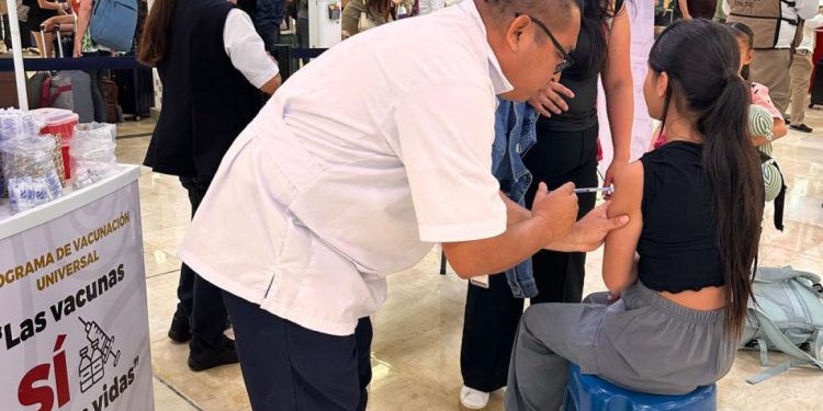 Quintana Roo se suma a la Semana Nacional de Vacunación del 25 de abril al 2 de mayo