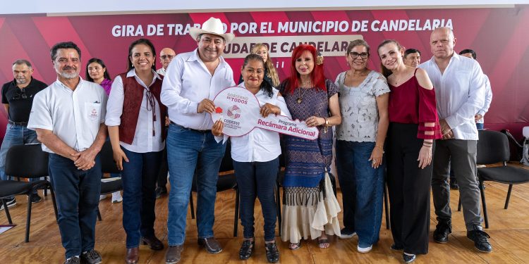 Layda Sansores fortalece el bienestar en Candelaria con inversión histórica de 26.4 mdp