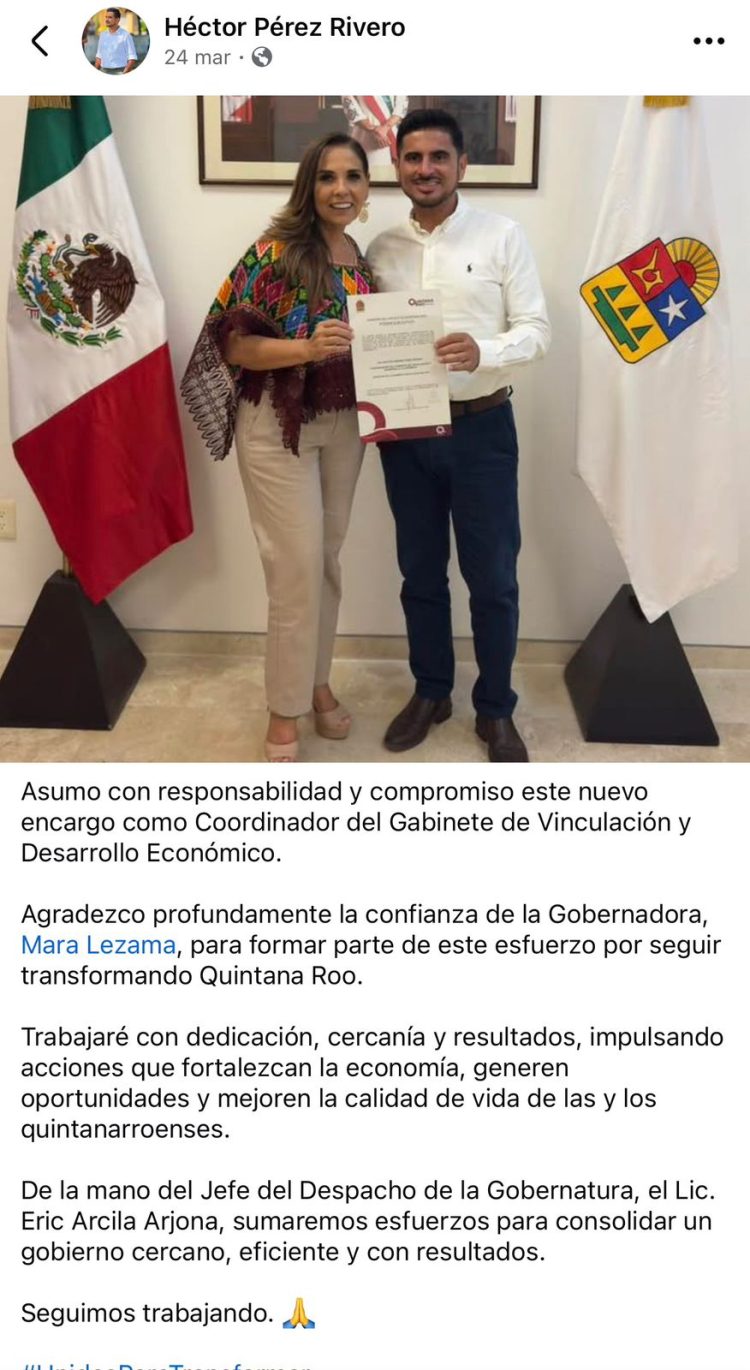 Héctor Pérez Rivero nuevo integrante de “La Mafia Verde” el nuevo “Kiwi y protegido de Erick Arcila,  se enloquece y a días de su nuevo encargo, enloquece en contra de ciudadano.