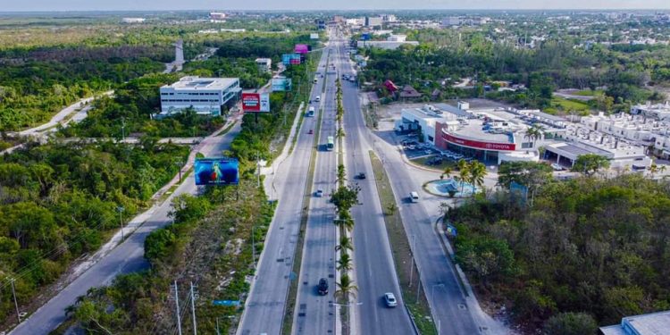 Avanza proyecto de corredor urbano en el centro de Cancún
