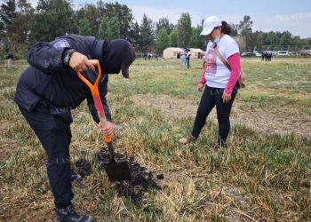 Localizan 317 restos óseos en zona del Lago de Chalco durante jornada de búsqueda