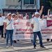 Trabajadores, maestros, hoteleros y transportistas, de los 11municipios de Quintana Roo marcharon con motivo del Día Internacional Trabajo.