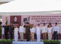 Encabeza Mara Lezama Toma de Protesta de Bandera de 284 conscriptos del Servicio Militar Nacional en Quintana Roo