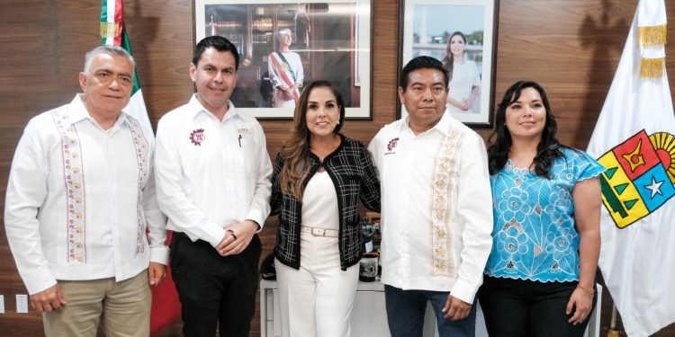 Presentan Mara Lezama y Rolando López Saldaña construcción de nuevos CBTIS en Cancún y Playa del Carmen
