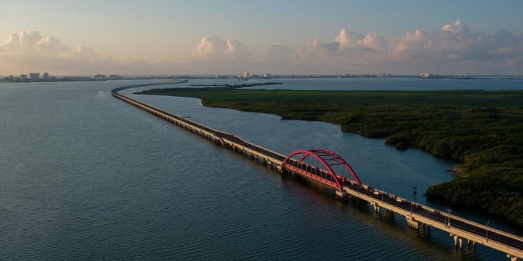 Cancún estrena nueva modalidad; se apertura la circulación vehicular del Puente Nichupté