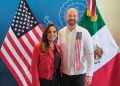 Cónsul de EU, Justen A. Thomas reconoce avances de Mara Lezama en seguridad y combate a la corrupción en Quintana Roo