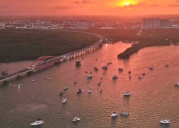 El sector náutico de Quintana Roo da a conocer el interés en crear tours en torno al Puente Lagunar Nichupté