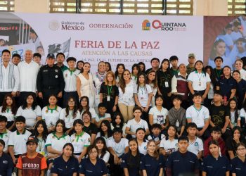 Encabezan Mara Lezama y Rocío García la Primera Feria de la Paz para la atención de las causas en Villas Otoch Paraíso en Cancún